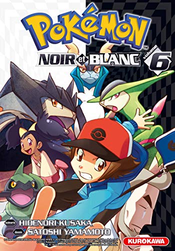 jaquette livre Pokémon - La Grande Aventure - Noir et Blanc - Tome 6