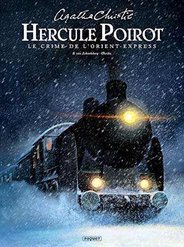 jaquette livre Hercule Poirot - Le Crime De L'orient Express