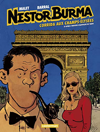 jaquette livre Nestor Burma Tome 12 - Corrida Aux Champs-Elysées