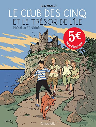 jaquette livre Le Club Des Cinq (Bd) - Le Club Des Cinq Et Le Trésor De L'île