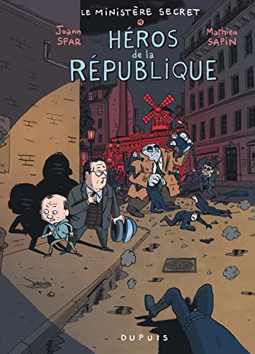 jaquette livre Le Ministère Secret Tome 1 - Héros De La République - Avec Un Ex-Libris Dédicacé Et Numéroté