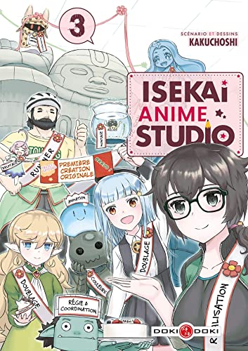 jaquette livre Isekai Anime Studio - Tome 3