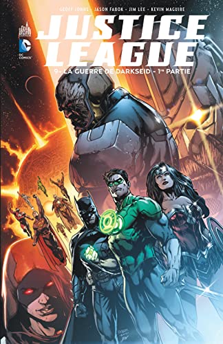 jaquette livre Justice League Tome 9 - La Guerre De Darkseid - 1re Partie