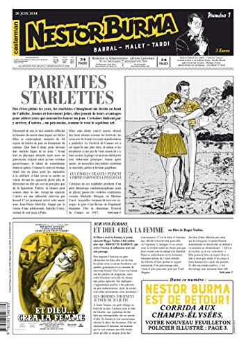 jaquette livre Nestor Burma N° 1 - Corrida Aux Champs-Elysées