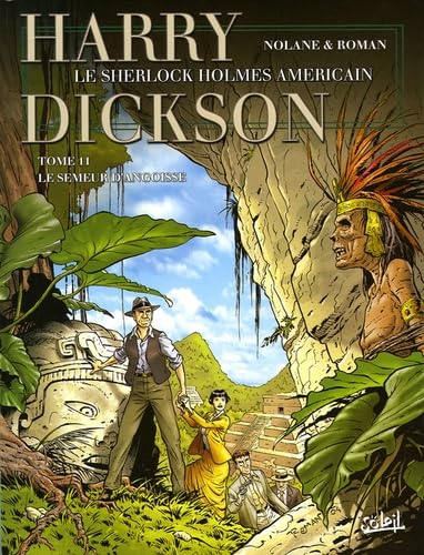 jaquette livre Harry Dickson Tome 11 - Le Semeur D'angoisse