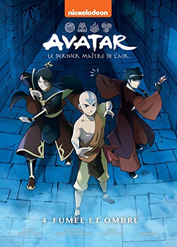 jaquette livre Avatar : Le Dernier Maître De L'air Tome 4 - Fumée Et Ombre