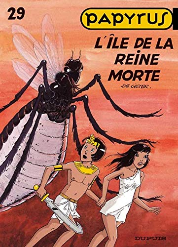 jaquette livre Papyrus Tome 29 - L'île De La Reine Morte