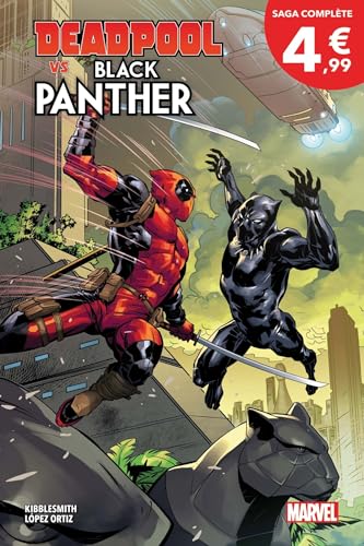 jaquette livre Deadpool Vs Black Panther