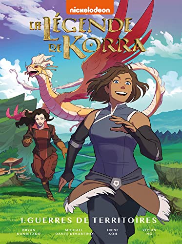 jaquette livre La Légende De Korra Tome 1 - Guerres De Territoires