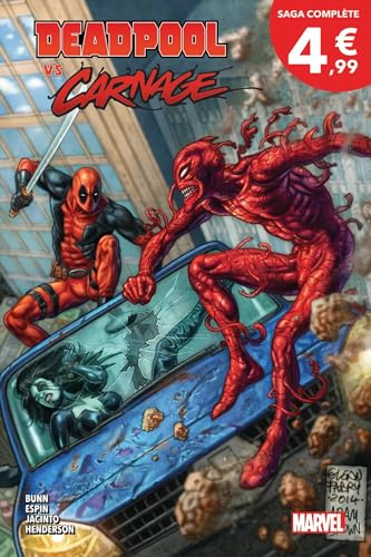 jaquette livre Deadpool Vs - Carnage