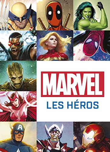 jaquette livre Marvel : Les Héros