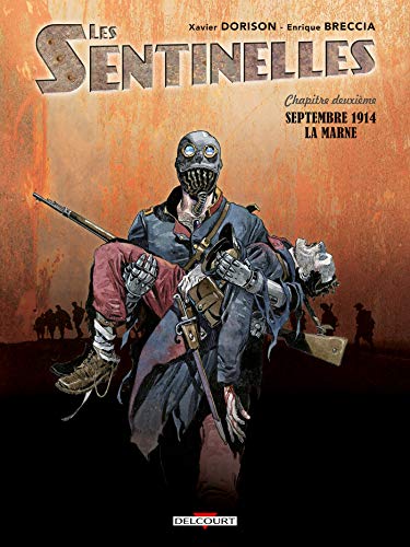 jaquette livre Les Sentinelles Tome 2 - Septembre 1914 La Marne