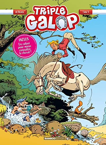jaquette livre Triple Galop Tome 9 - Avec 1 Cahier
