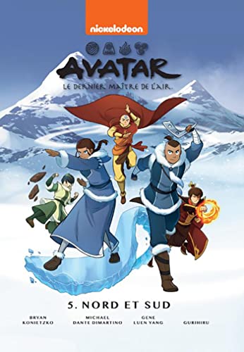 jaquette livre Avatar, Le Dernier Maître De L'air Tome 5 - Nord Et Sud