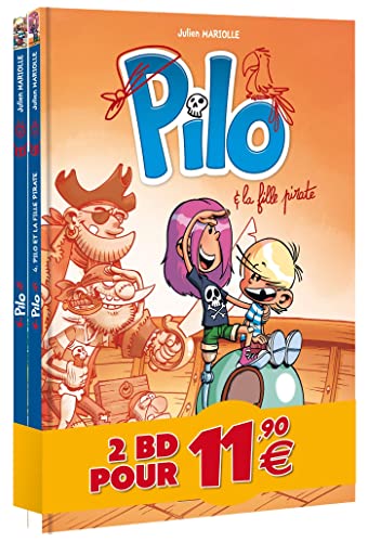 jaquette livre Pilo Tome 4 - Pilo & La Fille Pirate - Avec Pilo Tome 1 Offert
