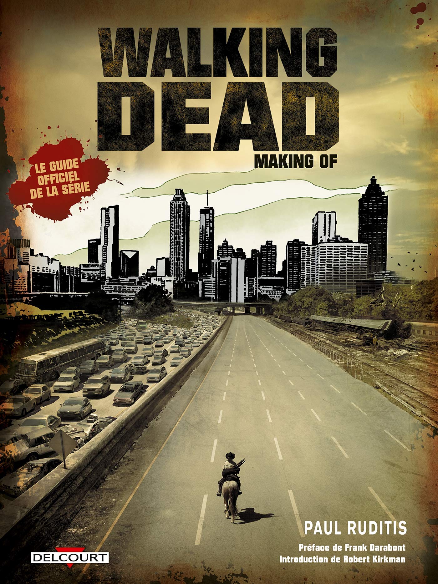 jaquette livre Walking Dead Making Of