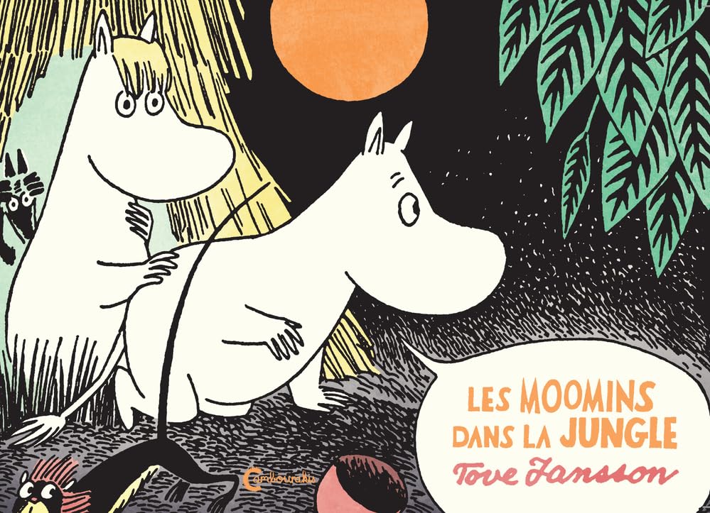 jaquette livre Les Aventures De Moomin - Les Moomins Dans La Jungle