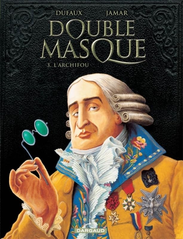 jaquette livre Double Masque Tome 3 - L'archifou