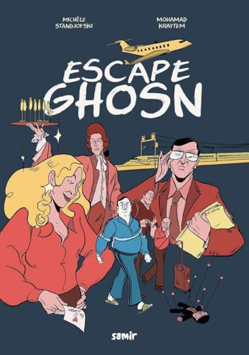 jaquette livre Escape Ghosn