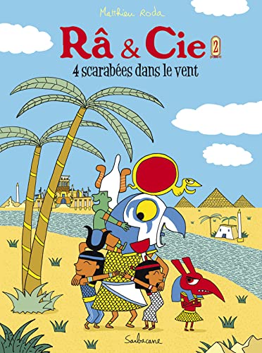 jaquette livre Ra & Cie Tome 2 - 4 Scarabées Dans Le Vent