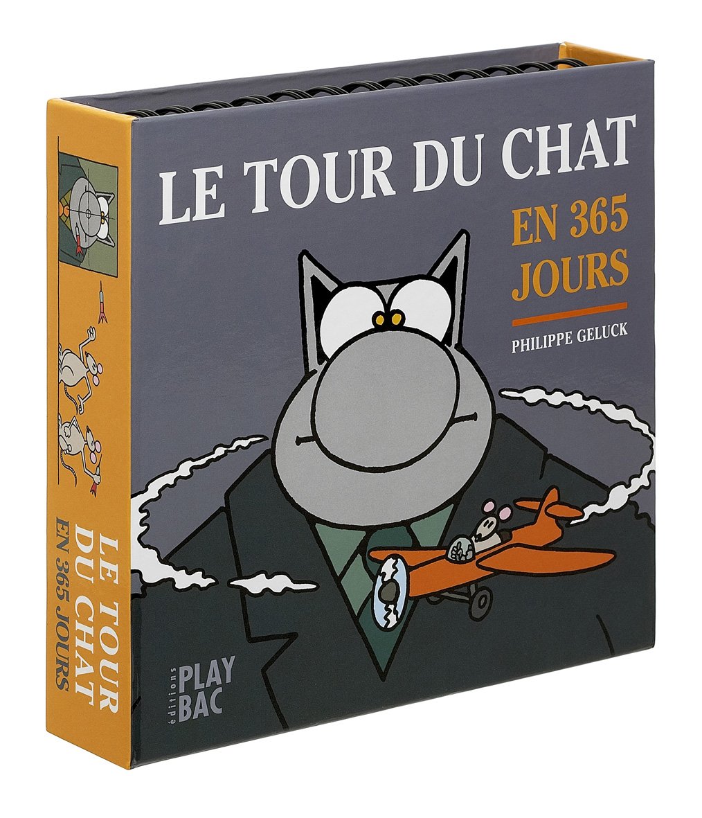 jaquette livre Le tour du chat en 365 jours