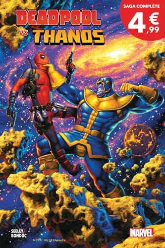 jaquette livre Deadpool Vs - Thanos