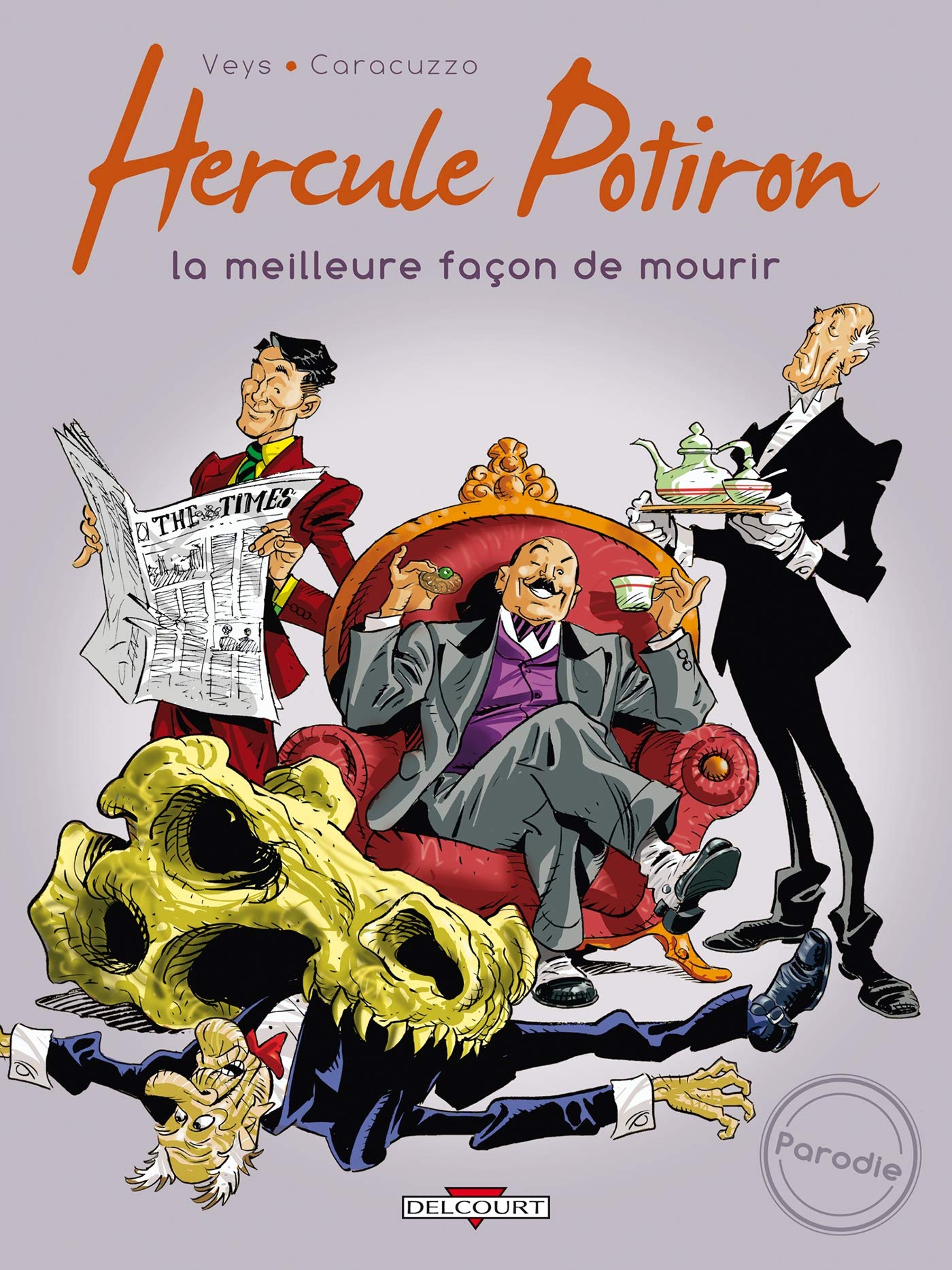 jaquette livre Hercule Potiron, Tome 1 : La meilleure façon de mourir