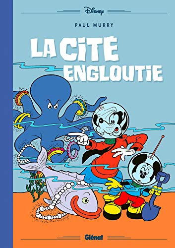 jaquette livre Mickey Et La Cité Engloutie