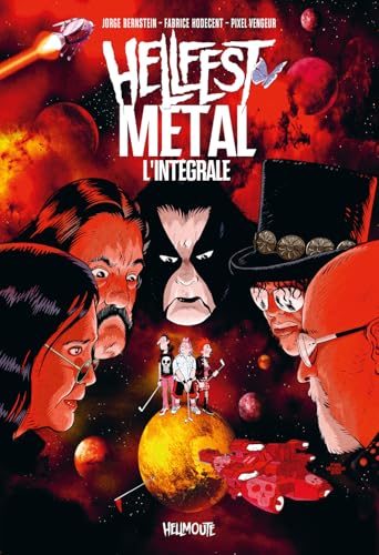 jaquette livre Pack Hellfest Metal L'intégrale En 3 Volumes : Hellfest Metal Space - Hellfest Metal Love - Hellfest Metal Vortex - Avec 2 Posters Offerts