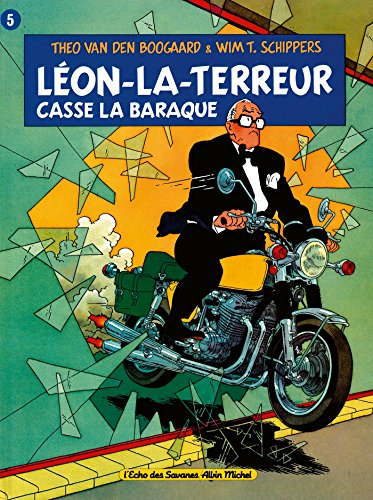 jaquette livre Léon-La-Terreur - Casse La Baraque