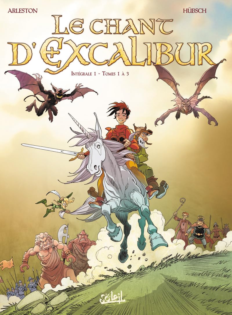 jaquette livre Le chant d'Excalibur Intégrale 1 (T01 à T03)