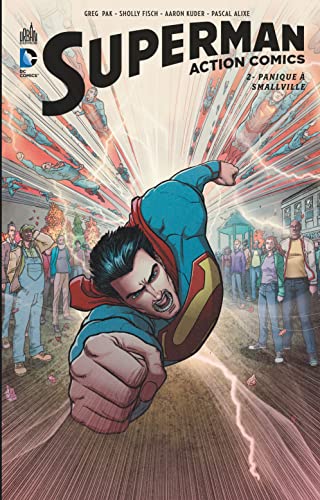 jaquette livre Superman Action Comics Tome 2 - Panique À Smallville