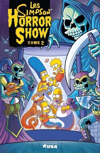 jaquette livre Les Simpson Horror Show Tome 2