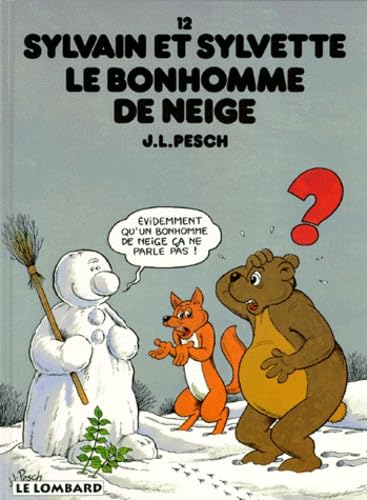 jaquette livre Sylvain Et Sylvette Tome 12 - Le Bonhomme De Neige