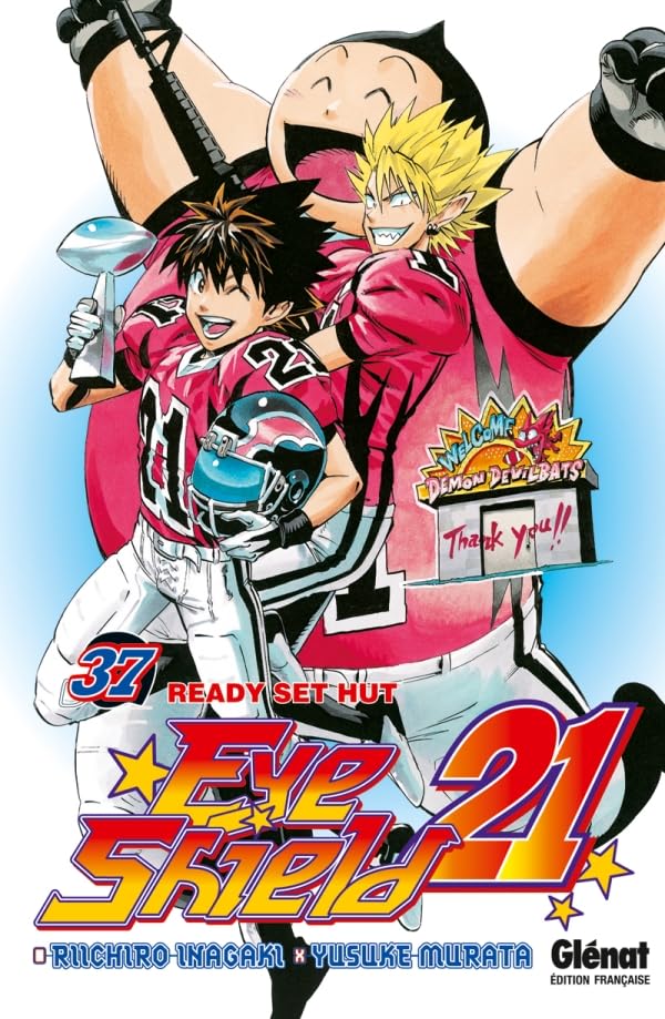 jaquette livre Eyeshield 21 - Tome 37 : Ready Set Hut