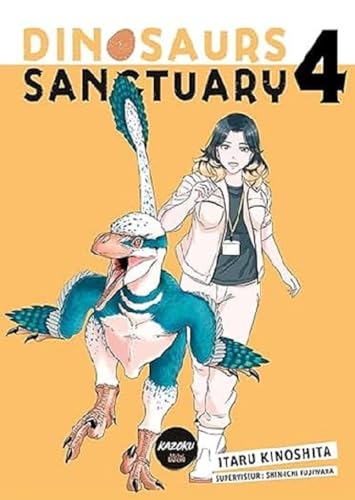 jaquette livre Dinosaurs Sanctuary - Tome 4