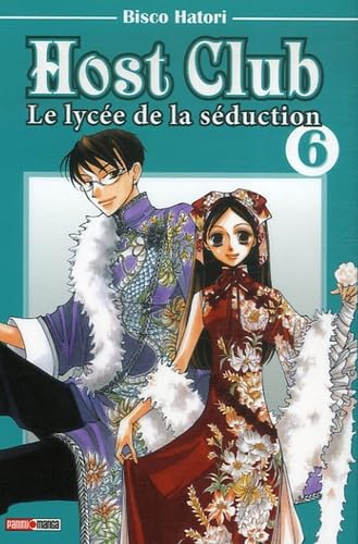 jaquette livre Host club - le lycée de la séduction - Tome 6