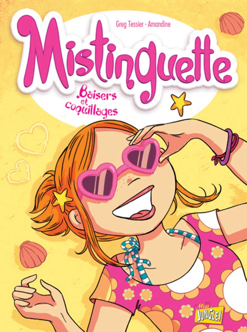 jaquette livre Mistinguette, Tome 2 : Baisers et coquillages