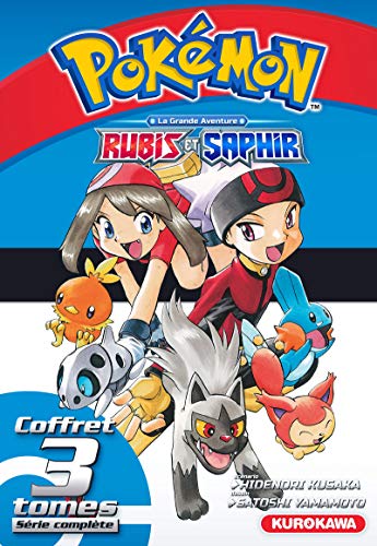 jaquette livre Pokémon - La Grande Aventure ? Rubis et Saphir - Coffret Intégrale