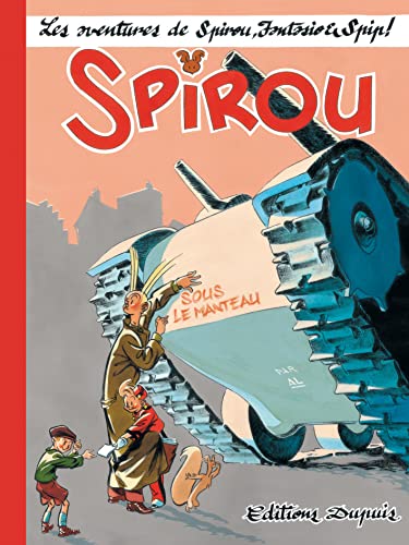 jaquette livre Spirou Sous Le Manteau - La Collection Complète