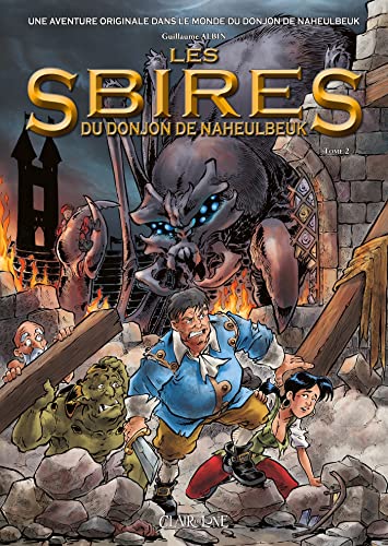 jaquette livre Les Sbires Du Donjon De Naheulbeuk Tome 2