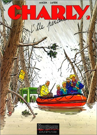 jaquette livre Charly Tome 2 - L'île Perdue