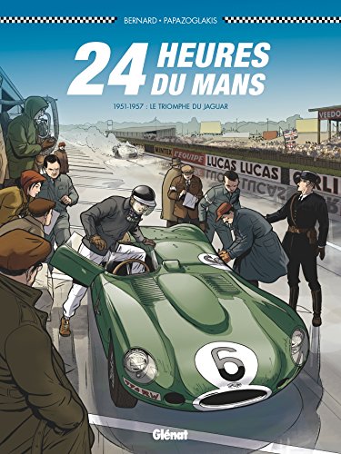 jaquette livre 24 Heures Du Mans - 1951-1957 : Le Triomphe Du Jaguar