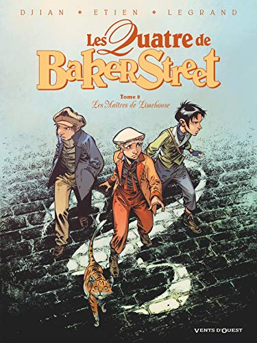 jaquette livre Les Quatre De Baker Street Tome 8 - Les Maîtres De Limehouse