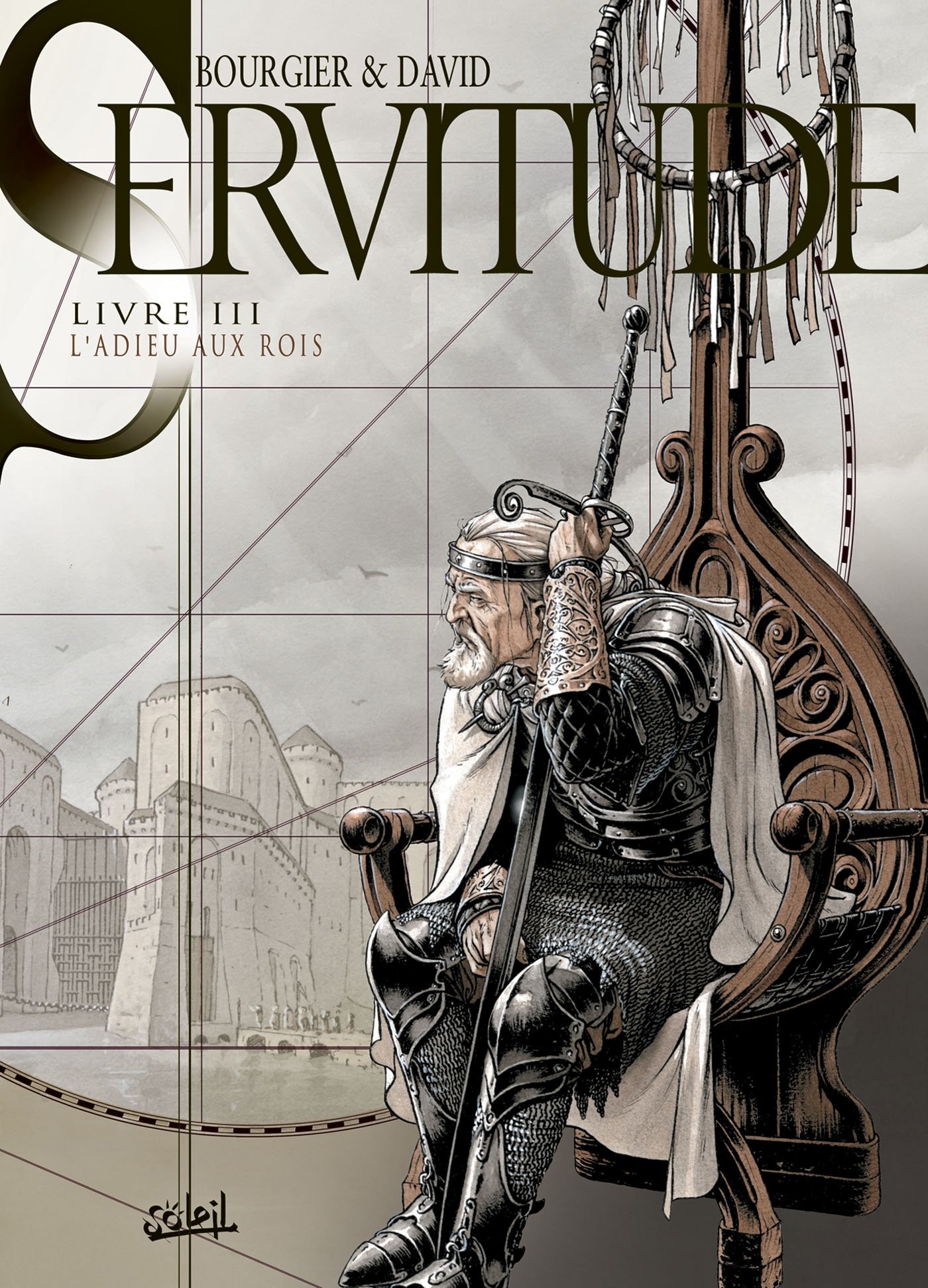 jaquette livre Servitude T03: L'adieu aux rois
