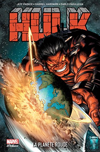 jaquette livre Hulk - La Planète Rouge