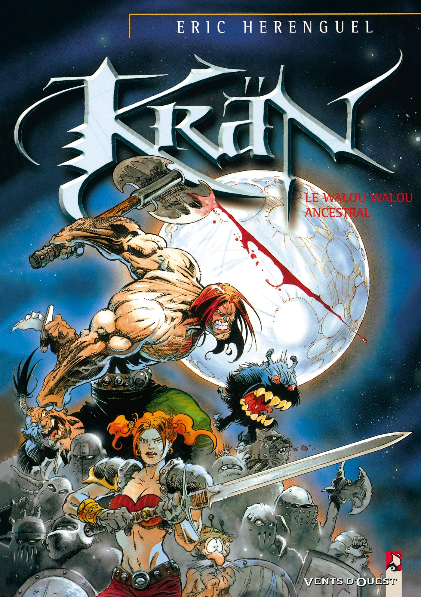jaquette livre Krän, tome 2 : Le Walou-Walou ancestral