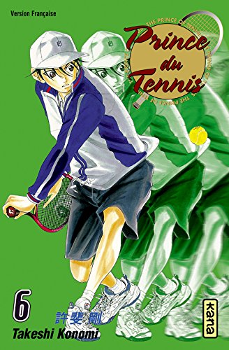 jaquette livre Prince du tennis - Tome 6