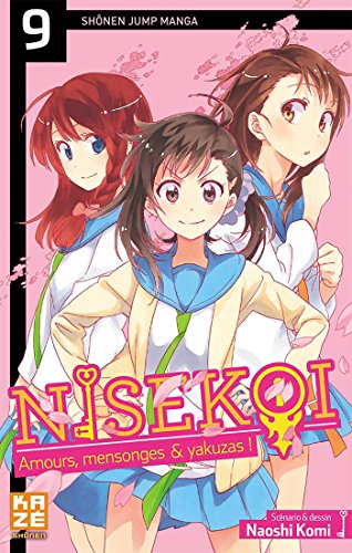jaquette livre Nisekoi - Amours, mensonges et yakuzas! - Tome 9 : Vent divin