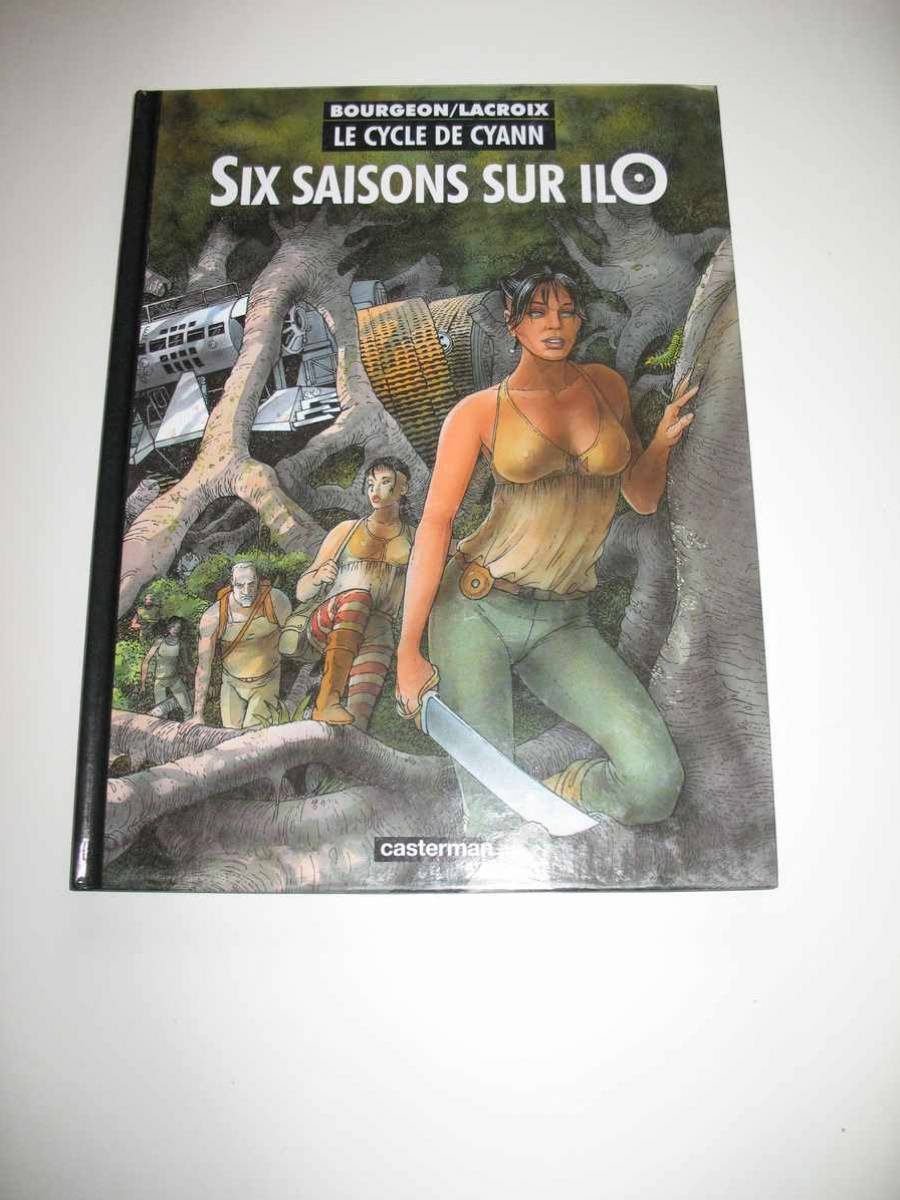 jaquette livre Le Cycle de Cyann, tome 2 : Six saisons sur IlO
